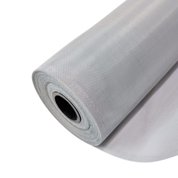 aluminium bright natural 1.2m mesh roll