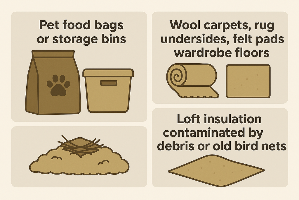 Common Triggers for Brown House Moths