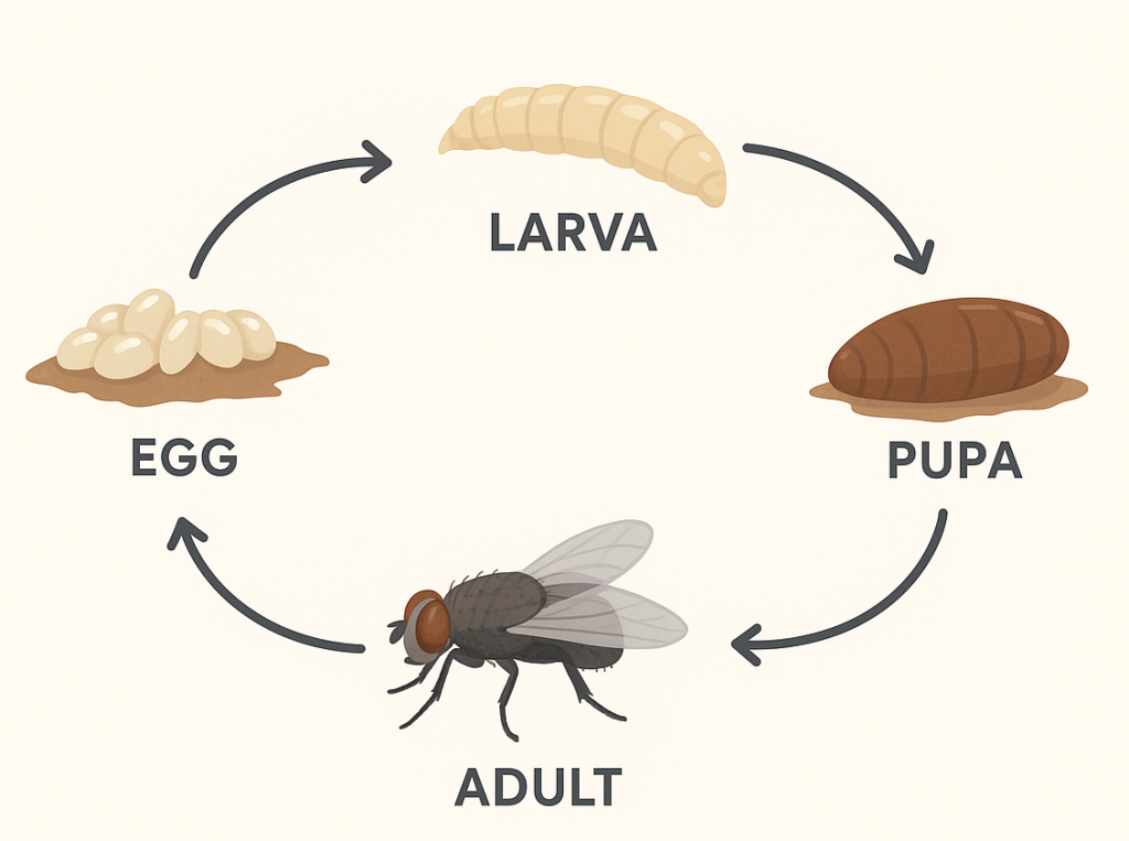 Fly Life Stages