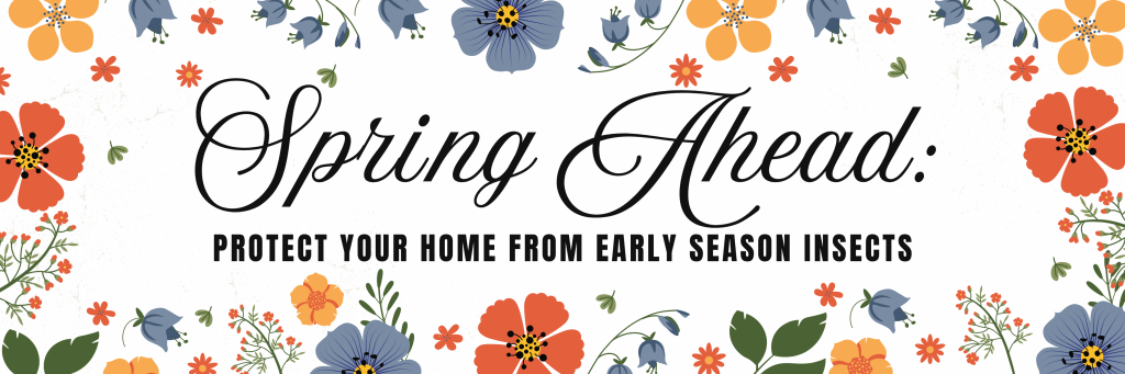 Spring Ahead: Protect Your Home from Early Season Insects